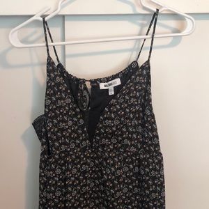 NWOT William Rast print dress w/ silver threading.